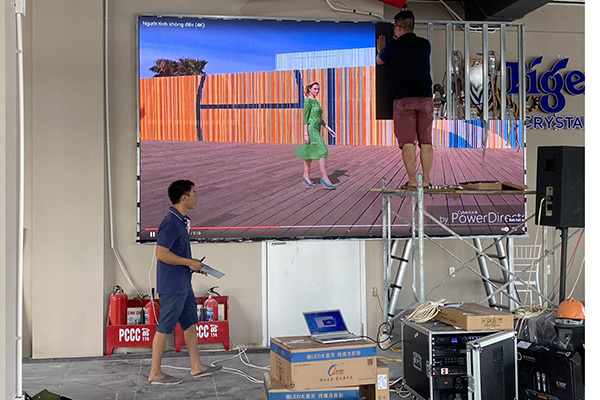 Màn hình led hội trường 